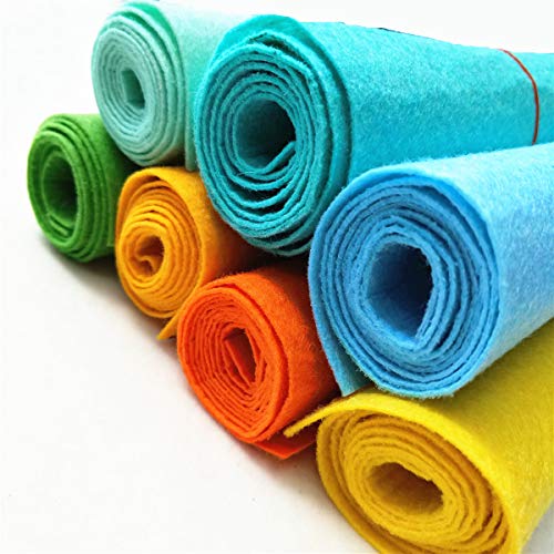 ZAIONE Lot 7 Rolls 8x35 Pre Roll Stiff Felt Fabric Non Woven Ble...